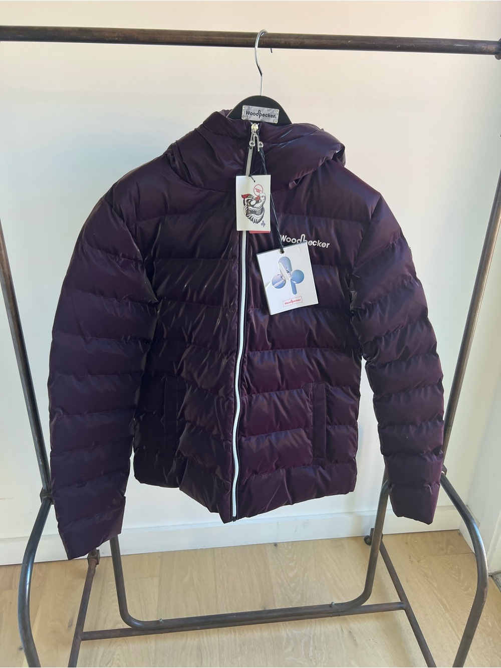 WOODPECKER MENS puffer coat NWT size Small